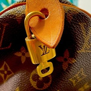 Louis Vuitton lock and key